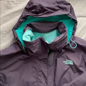 North face hyvent rain jacket